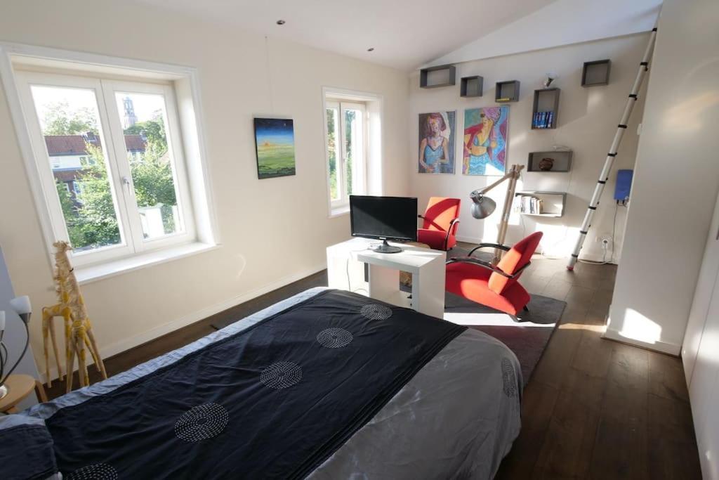 Modern Genieten In Oud Binnenstadspand Amersfoort Dış mekan fotoğraf
